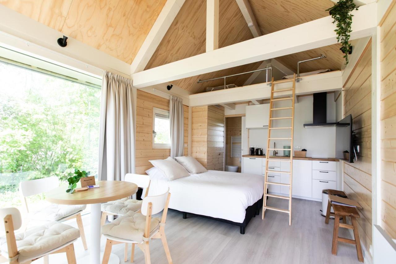 Tiny House - Optioneel Met Hottub Apartment Dokkum Ngoại thất bức ảnh