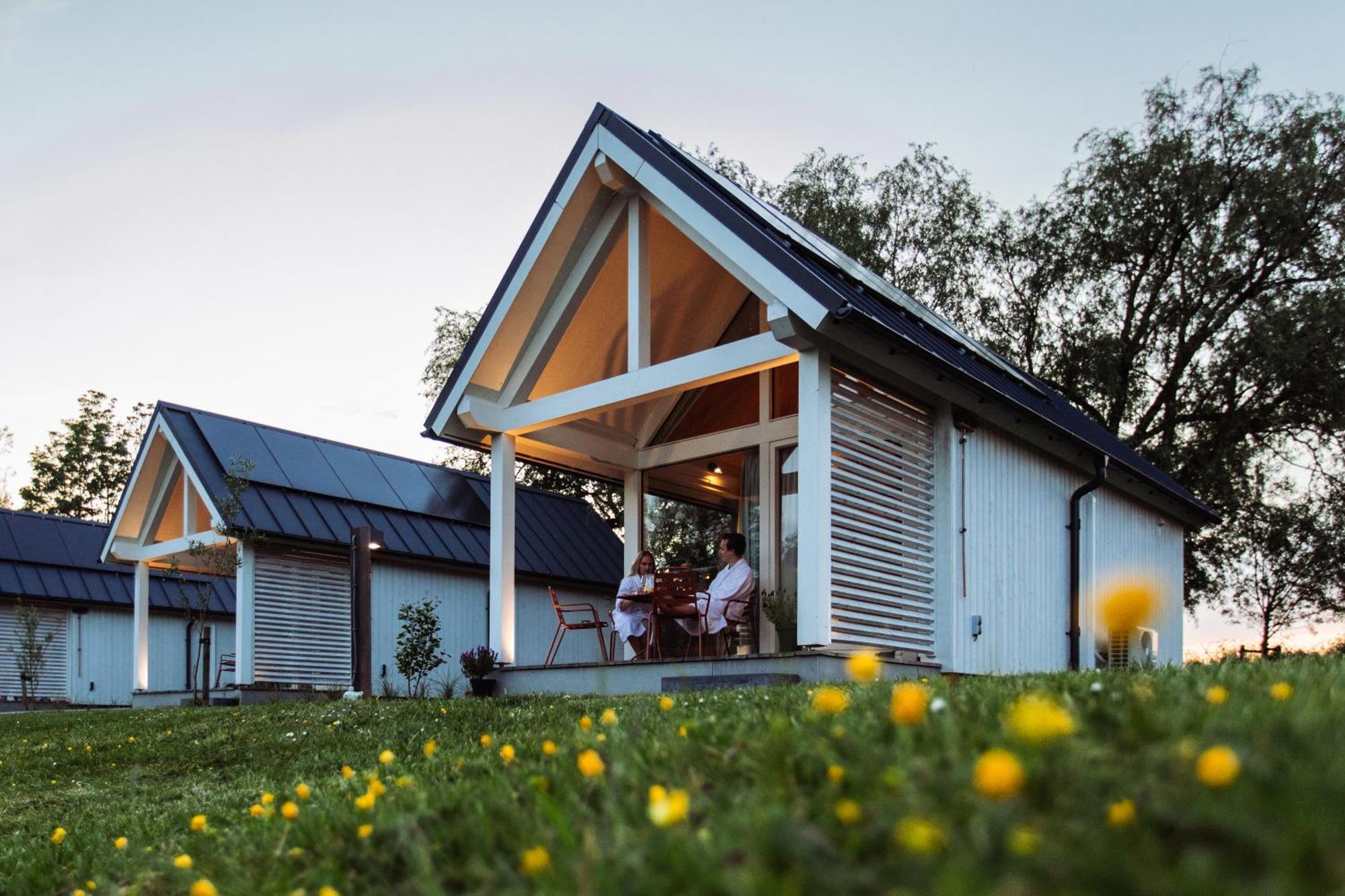 Tiny House - Optioneel Met Hottub Apartment Dokkum Phòng bức ảnh